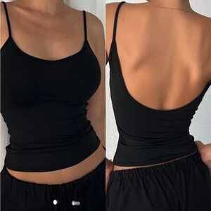 Black Spaghetti Strap Top